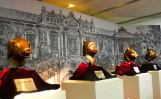 图为预展现场