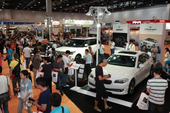 2013中国国际房车与改装车展现场图