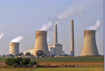 南非姆普马兰加省的燃煤电厂。图片来源：南非国有电力公司