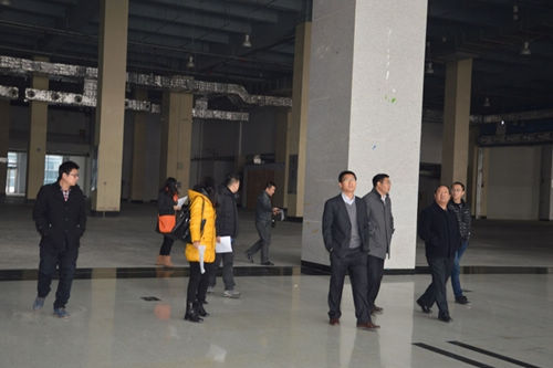 第68届教育装备展组委会实地考察临沂国际会展中心