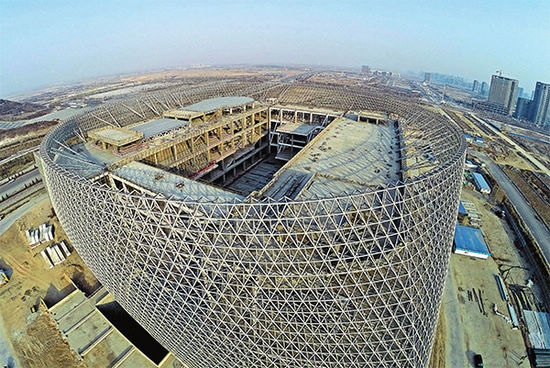 中阿博览会永久性会址明年交付使用