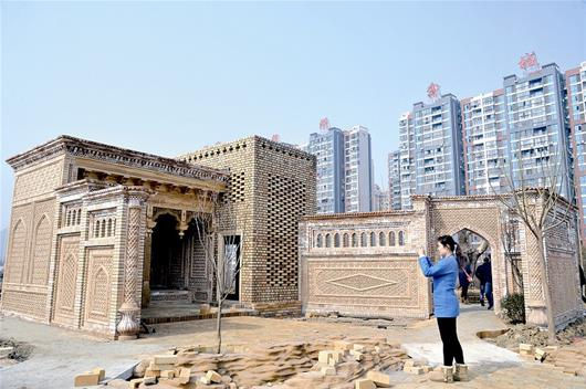 武汉园博会城市展园雏形初现