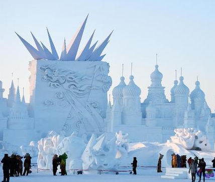 哈尔滨太阳岛国际雪雕艺术博览会昨日落幕