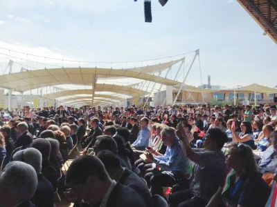 米兰世博会迎来中国国家馆日