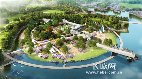 园博会局部效果图。通讯员 供图
